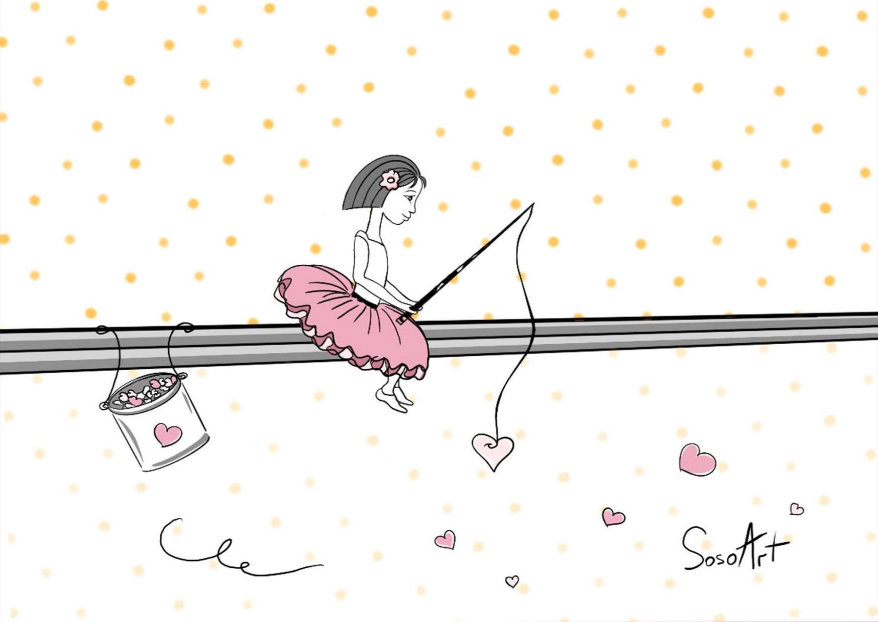 la peche aux coeurs